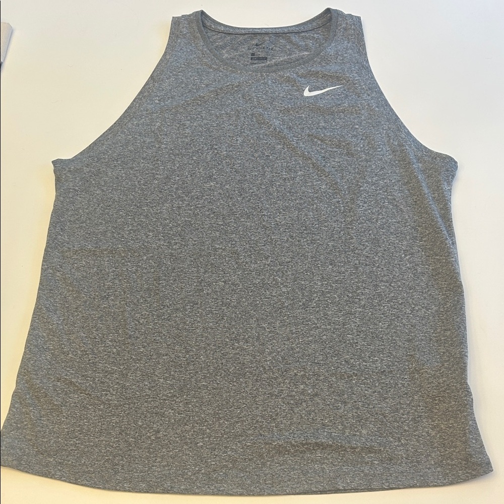 Nike Heather Gray Athletic Tank